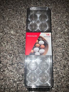 Frigidaire Clear 14-Count Plastic Egg Holder